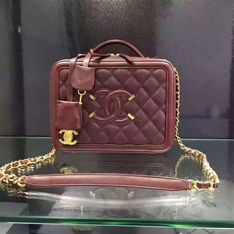 bolso chanel marron|Bolsas CHANEL Pre.